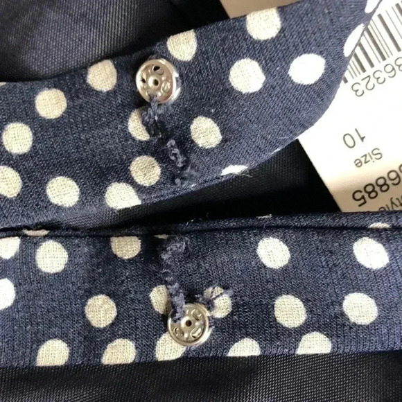 J. Crew Swirling Dots Dress- NEW - Picture 7 of 14